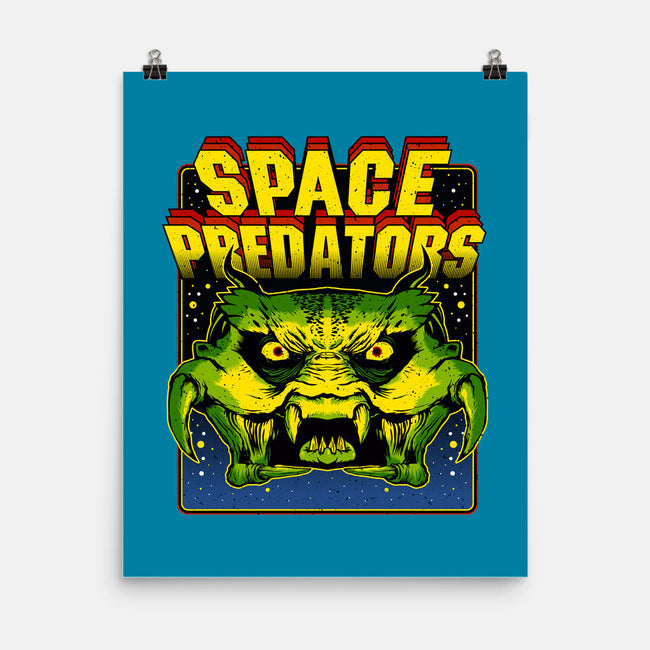 Space Predator-None-Matte-Poster-demonigote