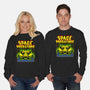 Space Predator-Unisex-Crew Neck-Sweatshirt-demonigote