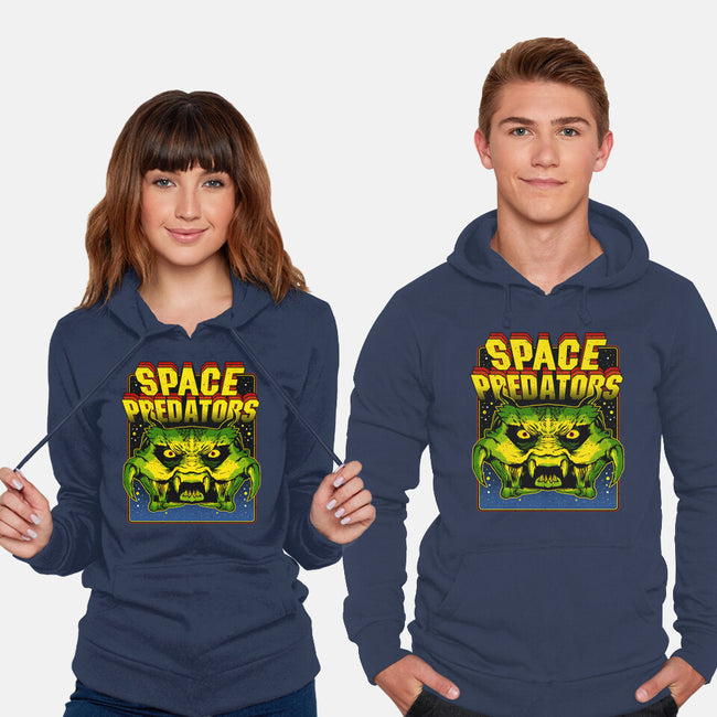 Space Predator-Unisex-Pullover-Sweatshirt-demonigote