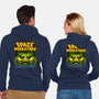 Space Predator-Unisex-Zip-Up-Sweatshirt-demonigote