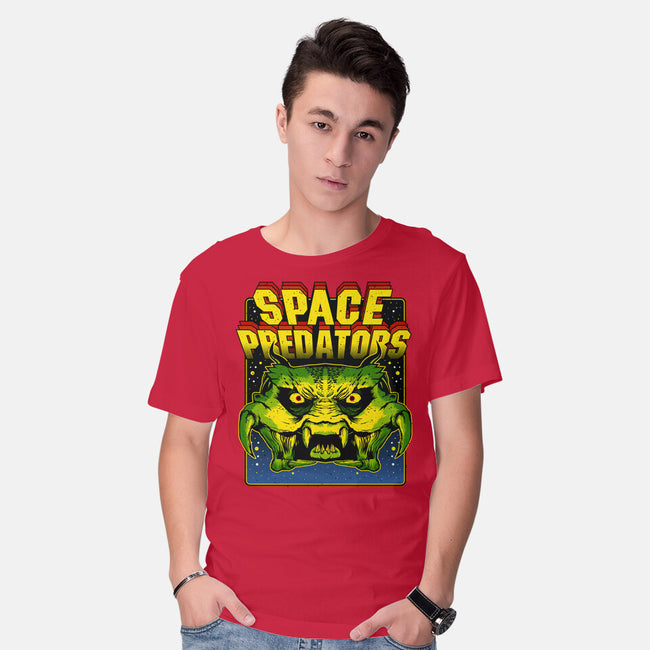 Space Predator-Mens-Basic-Tee-demonigote