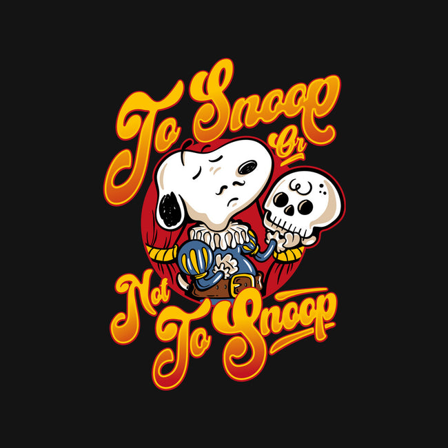 To Snoop Or Not-Unisex-Crew Neck-Sweatshirt-demonigote