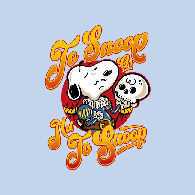 To Snoop Or Not-Unisex-Crew Neck-Sweatshirt-demonigote