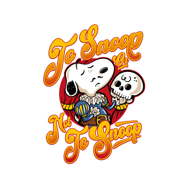 To Snoop Or Not-Unisex-Crew Neck-Sweatshirt-demonigote