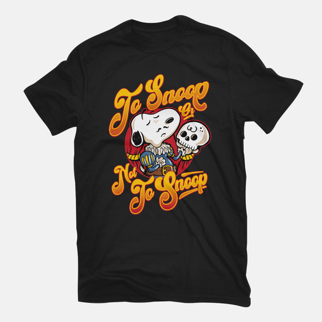 To Snoop Or Not-Mens-Heavyweight-Tee-demonigote