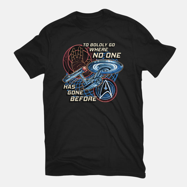To The Stars And Back-Womens-Fitted-Tee-momma_gorilla