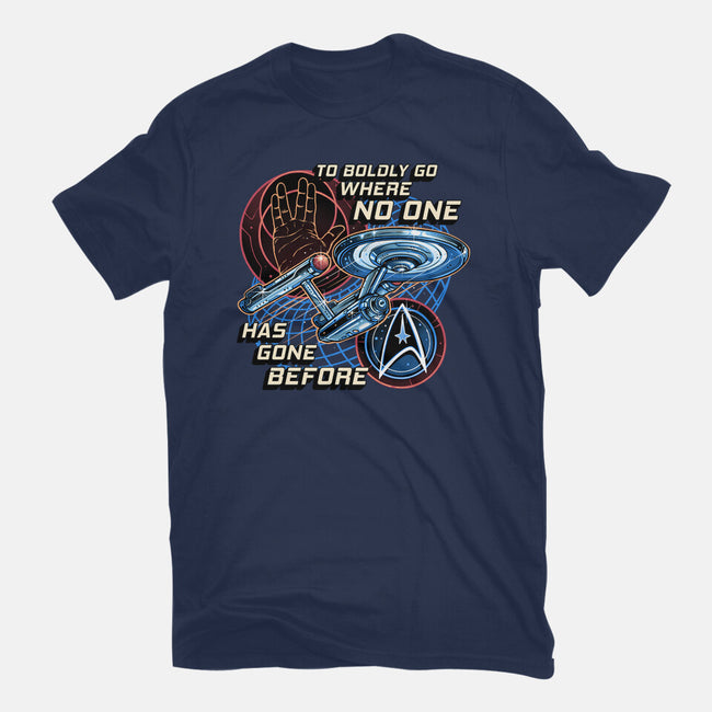 To The Stars And Back-Womens-Fitted-Tee-momma_gorilla