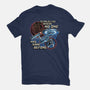 To The Stars And Back-Womens-Fitted-Tee-momma_gorilla