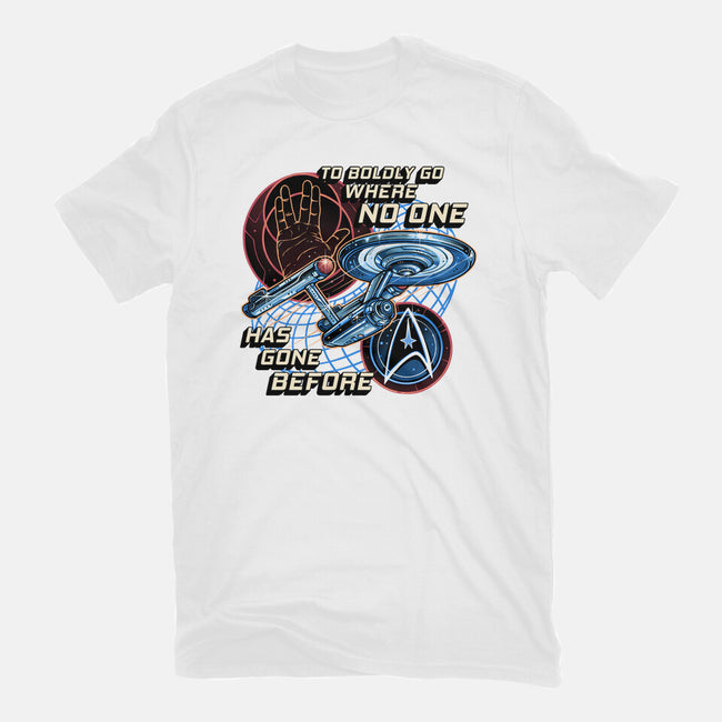 To The Stars And Back-Unisex-Basic-Tee-momma_gorilla