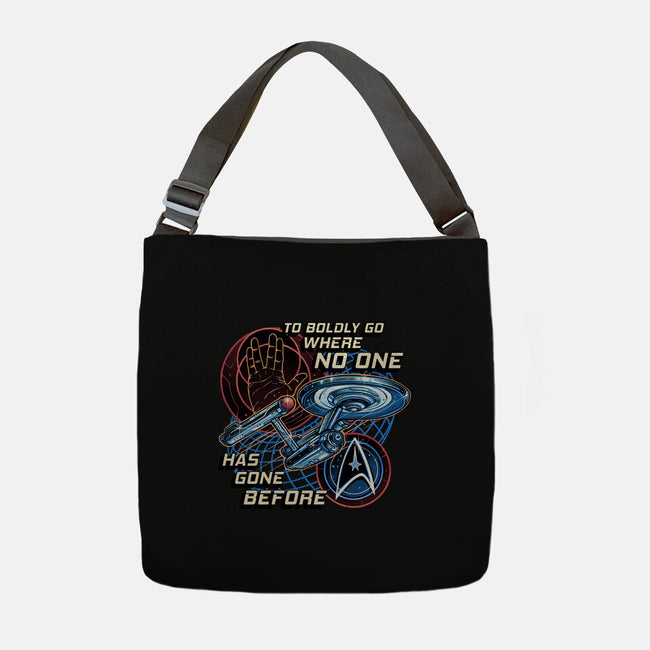 To The Stars And Back-None-Adjustable Tote-Bag-momma_gorilla