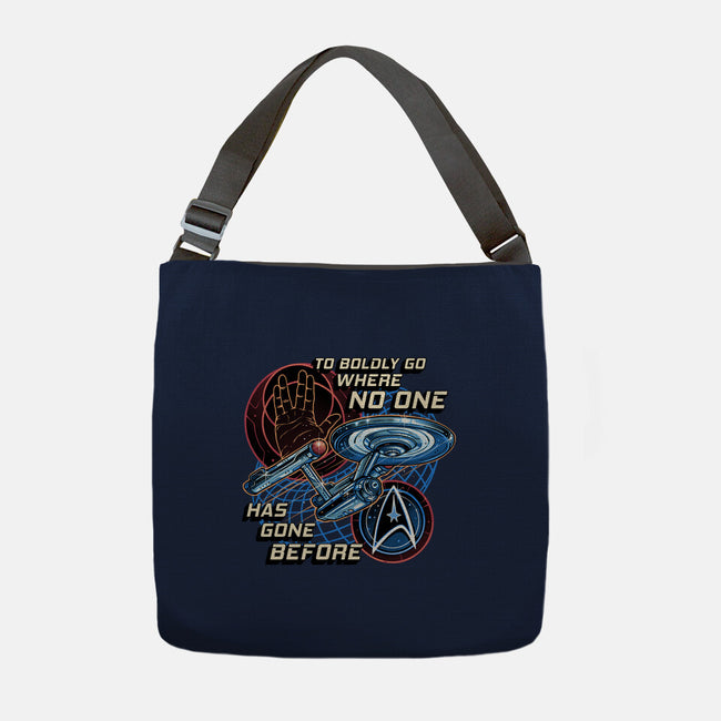 To The Stars And Back-None-Adjustable Tote-Bag-momma_gorilla