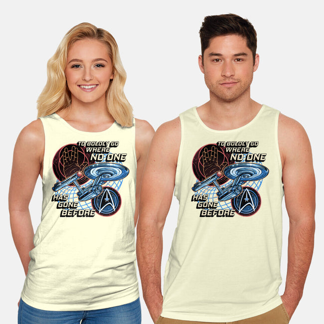 To The Stars And Back-Unisex-Basic-Tank-momma_gorilla