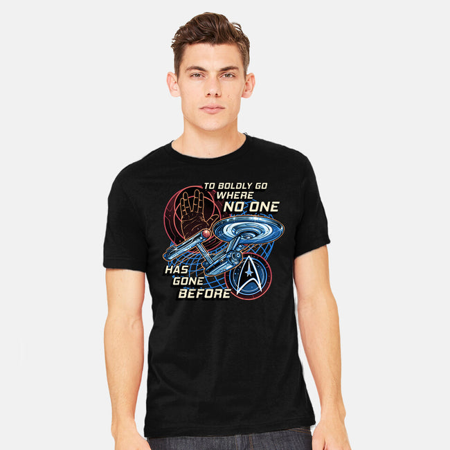 To The Stars And Back-Mens-Heavyweight-Tee-momma_gorilla