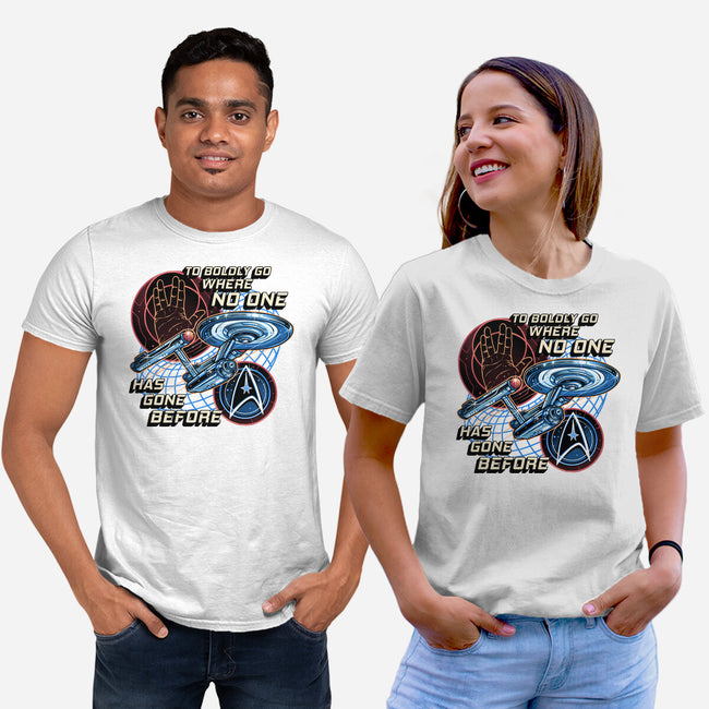 To The Stars And Back-Unisex-Basic-Tee-momma_gorilla