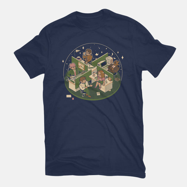 Dunder Lumon Company-Womens-Fitted-Tee-Heyra Vieira