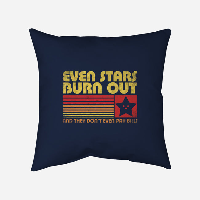 Burnout Star Vintage-None-Removable Cover w Insert-Throw Pillow-Studio Mootant