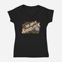Book Detective Quote-Womens-V-Neck-Tee-Studio Mootant