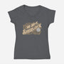 Book Detective Quote-Womens-V-Neck-Tee-Studio Mootant