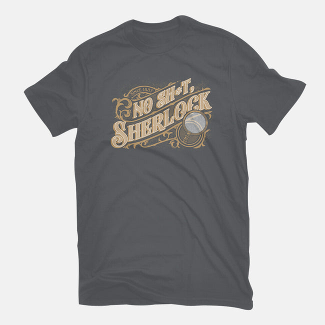 Book Detective Quote-Unisex-Basic-Tee-Studio Mootant