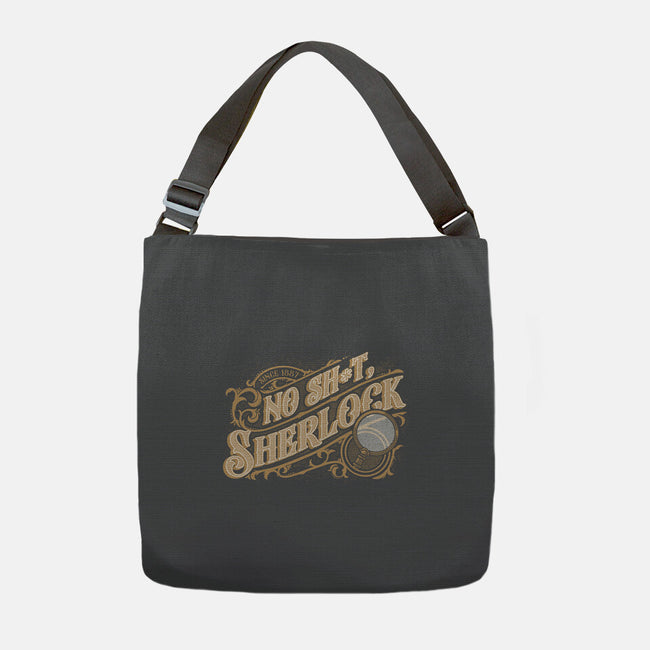 Book Detective Quote-None-Adjustable Tote-Bag-Studio Mootant