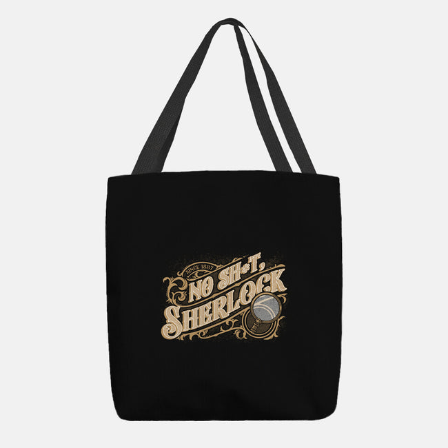 Book Detective Quote-None-Basic Tote-Bag-Studio Mootant