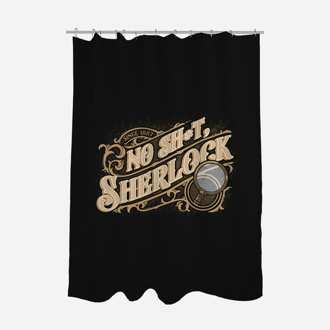 Book Detective Quote-None-Polyester-Shower Curtain-Studio Mootant