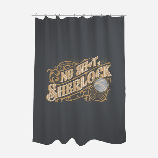 Book Detective Quote-None-Polyester-Shower Curtain-Studio Mootant