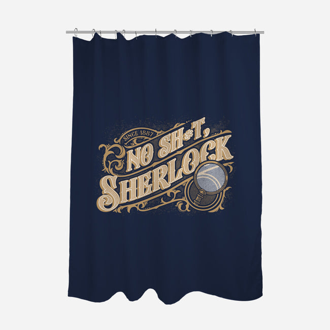 Book Detective Quote-None-Polyester-Shower Curtain-Studio Mootant