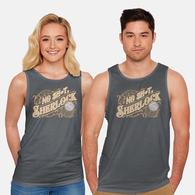 Book Detective Quote-Unisex-Basic-Tank-Studio Mootant