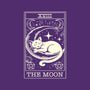 The Moon Tarot Card-Womens-Basic-Tee-fanfabio