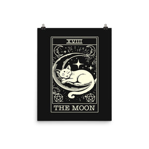 The Moon Tarot Card