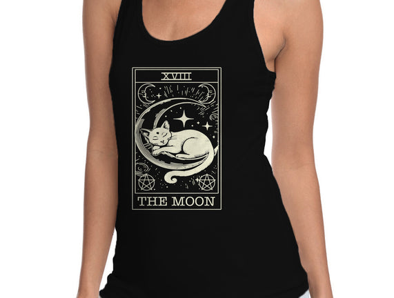 The Moon Tarot Card