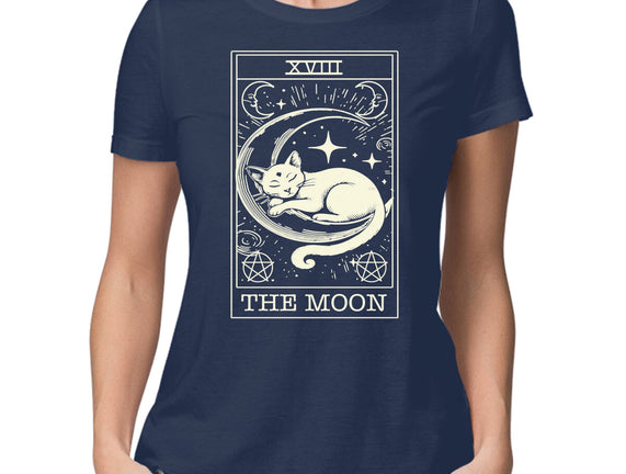 The Moon Tarot Card