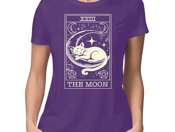 The Moon Tarot Card