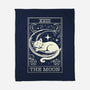 The Moon Tarot Card-None-Fleece-Blanket-fanfabio