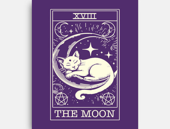 The Moon Tarot Card