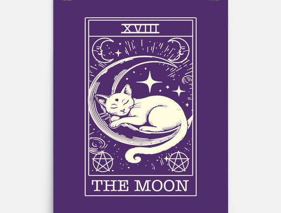 The Moon Tarot Card