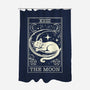 The Moon Tarot Card-None-Polyester-Shower Curtain-fanfabio