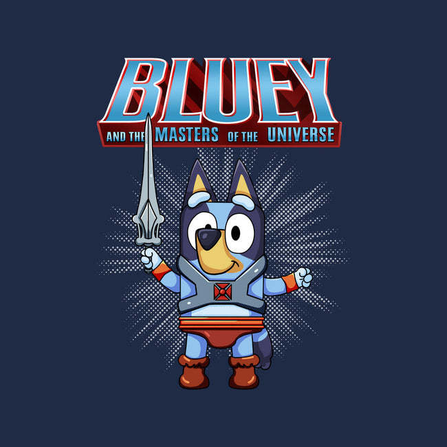 Bluey And The Masters Of The Universe-Womens-Fitted-Tee-JamesQJO