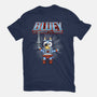 Bluey And The Masters Of The Universe-Unisex-Basic-Tee-JamesQJO