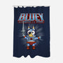 Bluey And The Masters Of The Universe-None-Polyester-Shower Curtain-JamesQJO