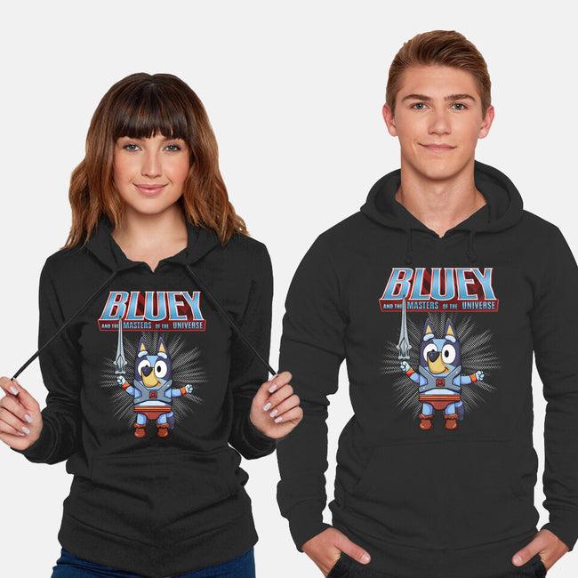 Bluey And The Masters Of The Universe-Unisex-Pullover-Sweatshirt-JamesQJO