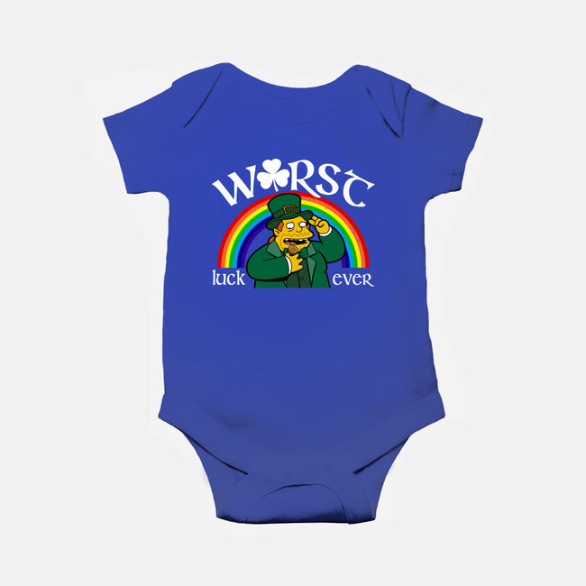 Worst Luck Ever-Baby-Basic-Onesie-Boggs Nicolas