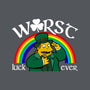 Worst Luck Ever-Womens-V-Neck-Tee-Boggs Nicolas