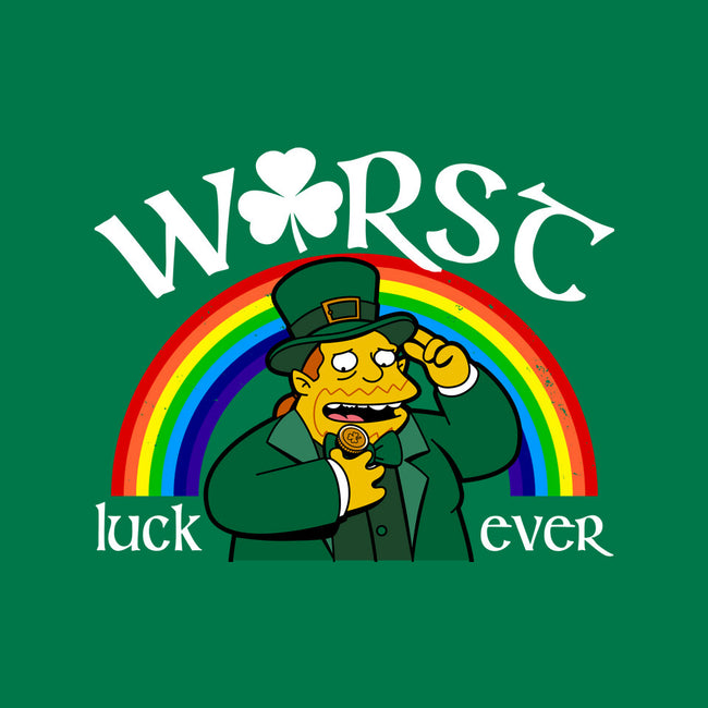 Worst Luck Ever-Womens-Fitted-Tee-Boggs Nicolas