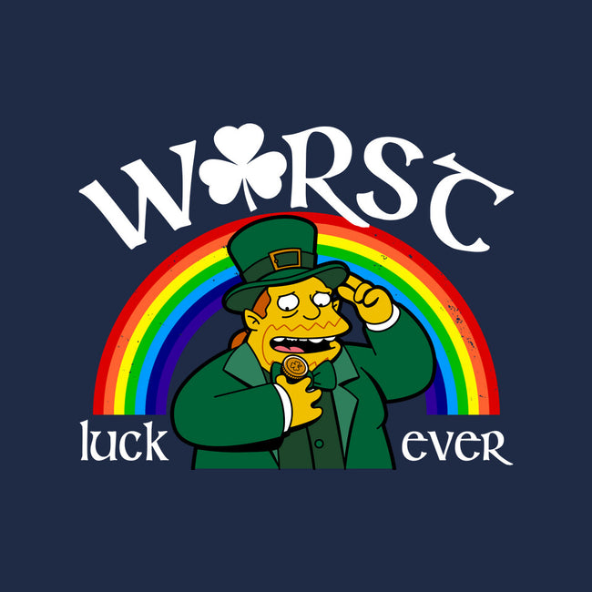 Worst Luck Ever-Womens-V-Neck-Tee-Boggs Nicolas