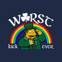 Worst Luck Ever-Womens-V-Neck-Tee-Boggs Nicolas