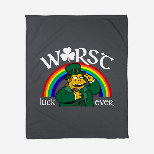 Worst Luck Ever-None-Fleece-Blanket-Boggs Nicolas