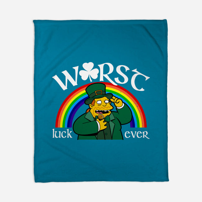 Worst Luck Ever-None-Fleece-Blanket-Boggs Nicolas