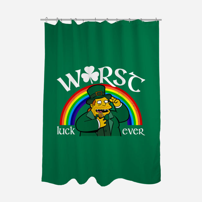 Worst Luck Ever-None-Polyester-Shower Curtain-Boggs Nicolas